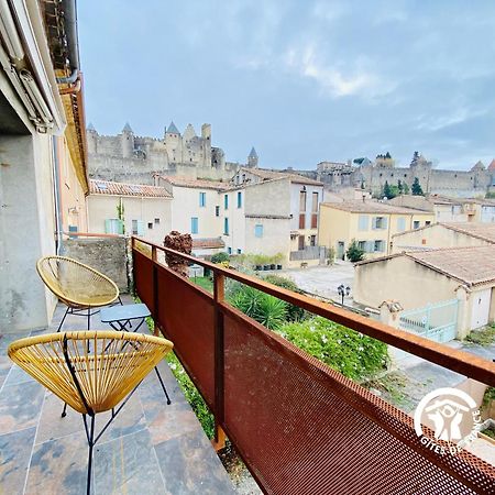 Loft Cocon Climatise - Imprenable Vue Sur Le Chateau Comtal Carcassonne Zewnętrze zdjęcie